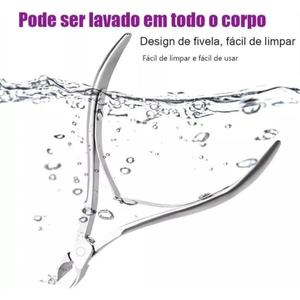 Alicate Desencravador de Unhas em Aço Inox | Precisão, Conforto e Segurança