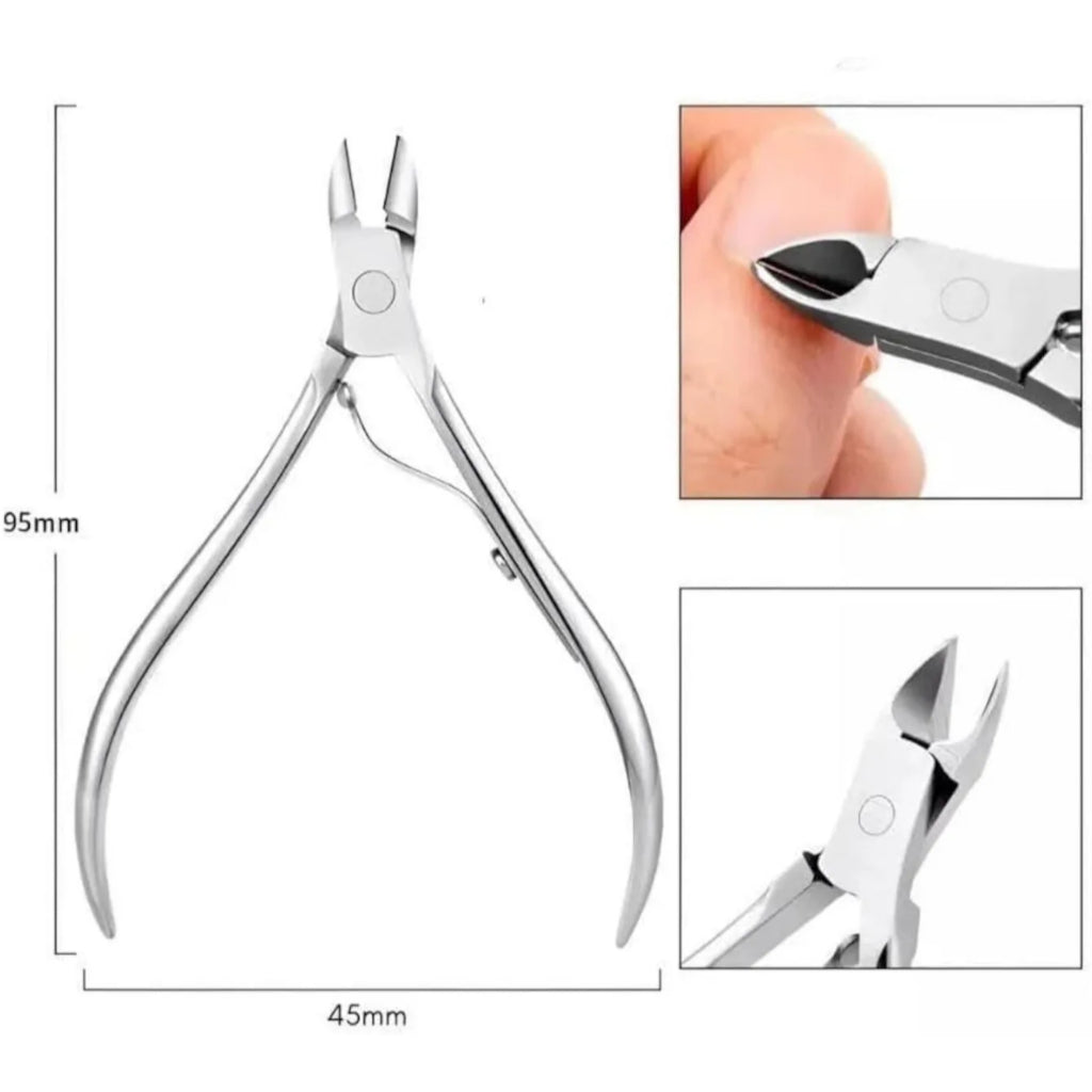 Alicate Desencravador de Unhas em Aço Inox | Precisão, Conforto e Segurança